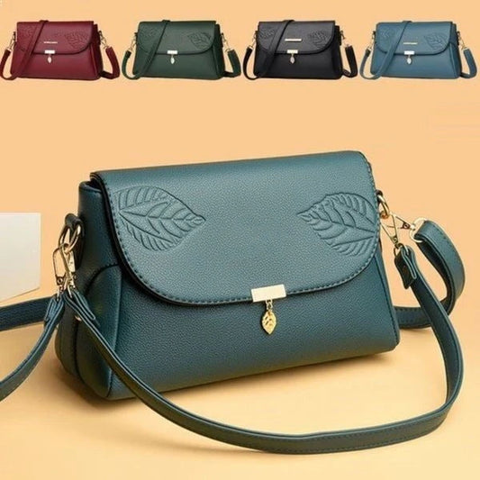 ⏳ 🔥 50% Rabatt  👜🌟 Stilvolle Mehrlagen-Ledertasche für Damen - Hochwertiges Design für Stadt, Reise & jede Gelegenheit! 🎀💝