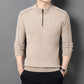 Men's Winter Half Zipper Thickened Chenille Sweater