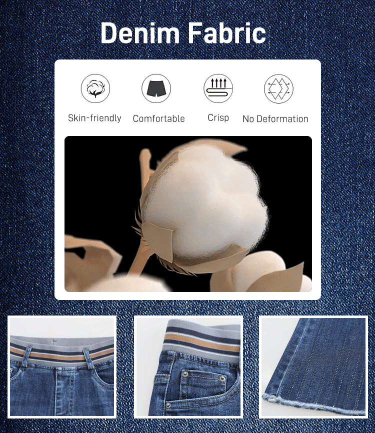 Elastische Fleece-Schlaghose mit hoher Taille