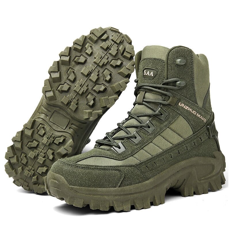 🥾50 % Rabatt – Sonderangebot!🔥Hohe taktische Sportstiefel💧Wasserdicht und rutschfest, verbesserte Haltbarkeit
