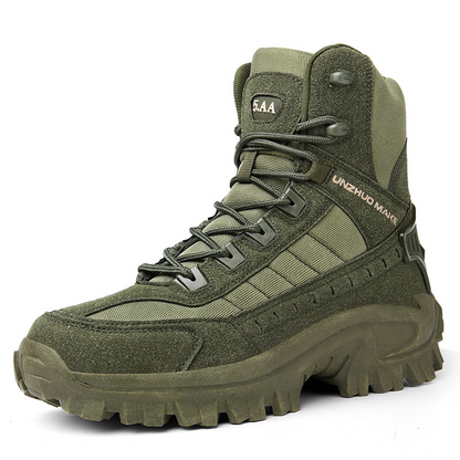 🥾50 % Rabatt – Sonderangebot!🔥Hohe taktische Sportstiefel💧Wasserdicht und rutschfest, verbesserte Haltbarkeit