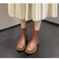 Damenstiefelette mit Reißverschluss