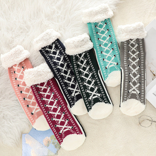 ❄️Zimowe promocje！ Ultradicke warme Socken für Zuhause🥰