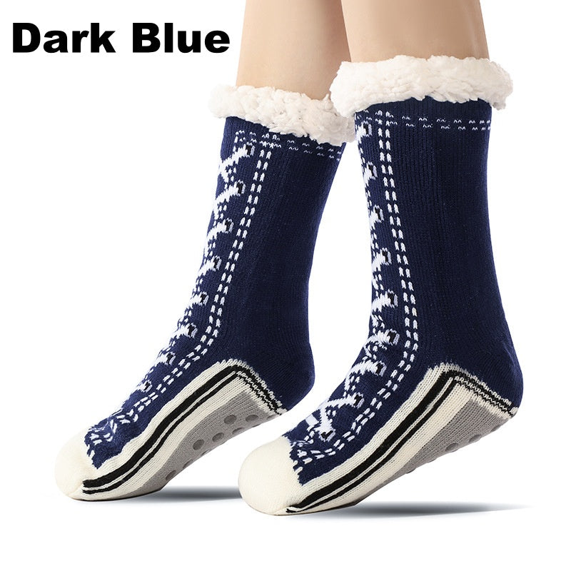 ❄️Zimowe promocje！ Ultradicke warme Socken für Zuhause🥰