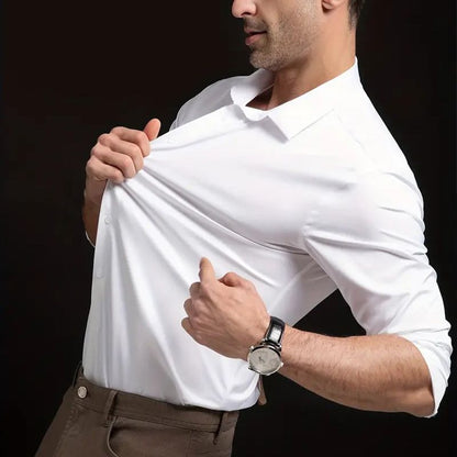 👔Bügelfreies Businesshemd mit hohem Stretchanteil für Herren✨