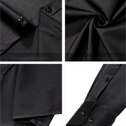 👔Bügelfreies Businesshemd mit hohem Stretchanteil für Herren✨
