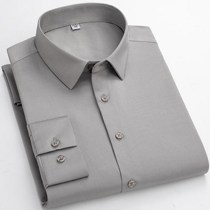 👔Bügelfreies Businesshemd mit hohem Stretchanteil für Herren✨