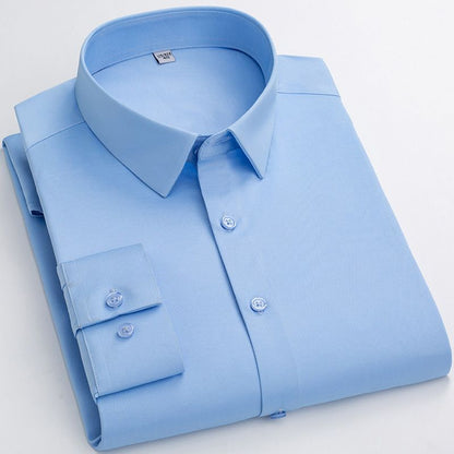 👔Bügelfreies Businesshemd mit hohem Stretchanteil für Herren✨