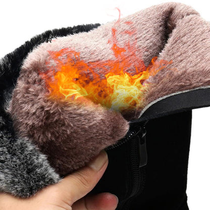 Damenschneeschuhe mit weichem, rutschfestem Schutz