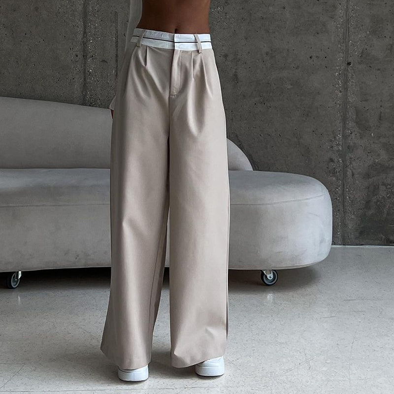 😎Weite Hose mit hoher Taille für Damen
