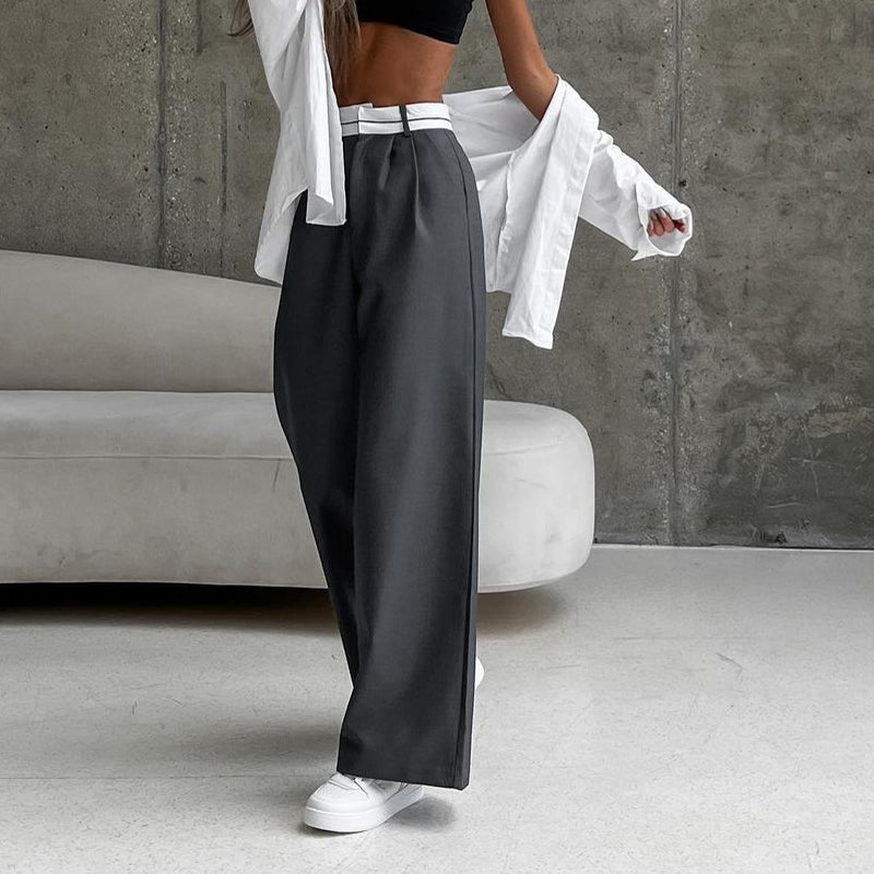 😎Weite Hose mit hoher Taille für Damen