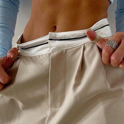 😎Weite Hose mit hoher Taille für Damen