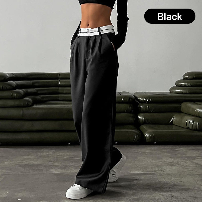 😎Weite Hose mit hoher Taille für Damen