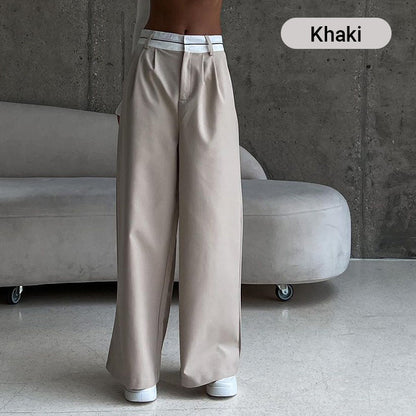 😎Weite Hose mit hoher Taille für Damen