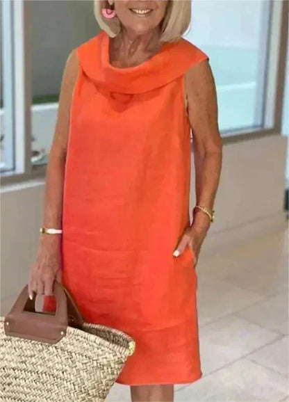 🎉Heißer Frühlingsverkauf🎉Sommerkleid mit Rüschenkragen