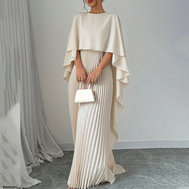 💖 LETZTER TAG SALE 50 % RABATT 💖 Elegantes, einzigartiges plissiertes unregelmäßiges Kleid.