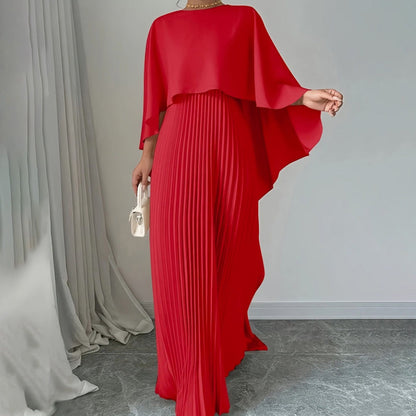 💖 LETZTER TAG SALE 50 % RABATT 💖 Elegantes, einzigartiges plissiertes unregelmäßiges Kleid.