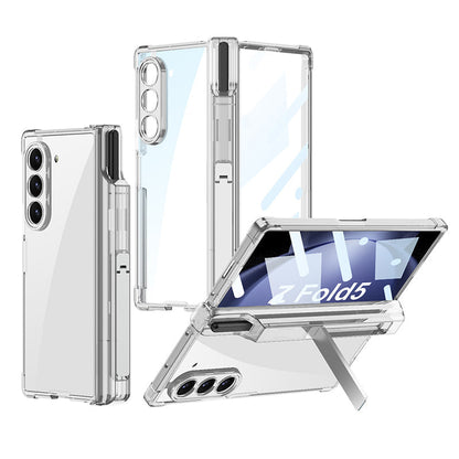 Transparentes Kickstand-Gehäuse für Samsung Galaxy Z Fold