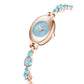 🎀⌚Womne's farbige Zirkon-Armbanduhr