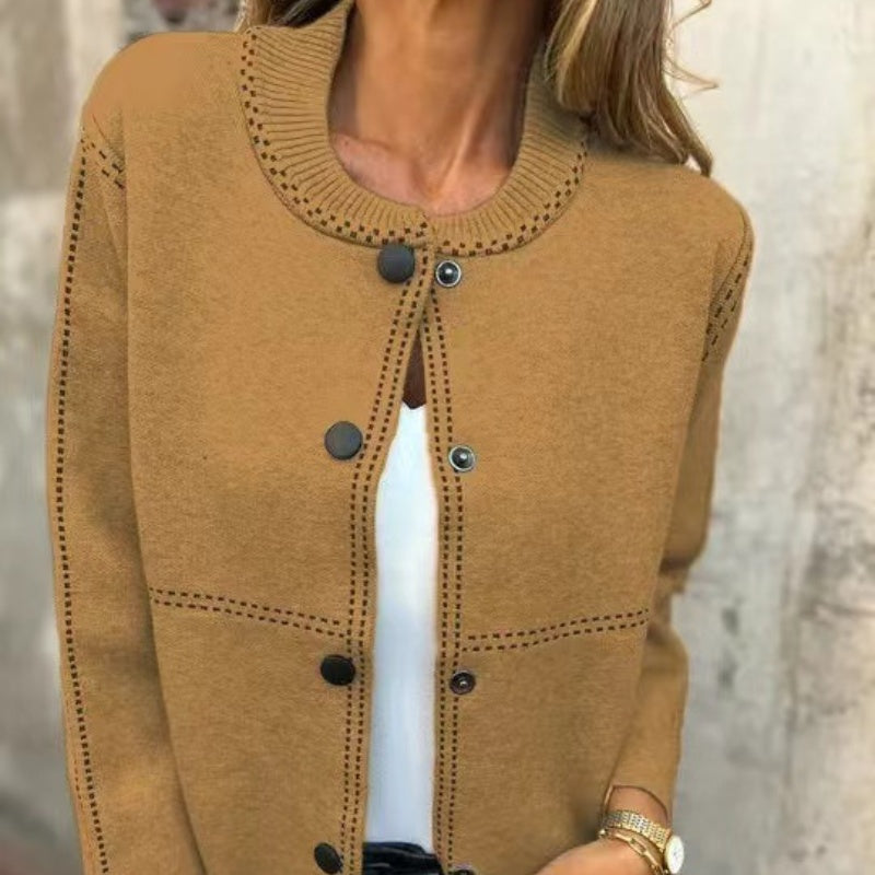Damen-Cardigan mit Knopfleiste