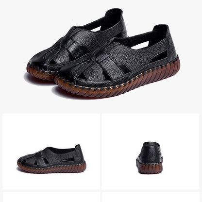 Weiche, atmungsaktive Sandalen aus PU-Leder für Damen
