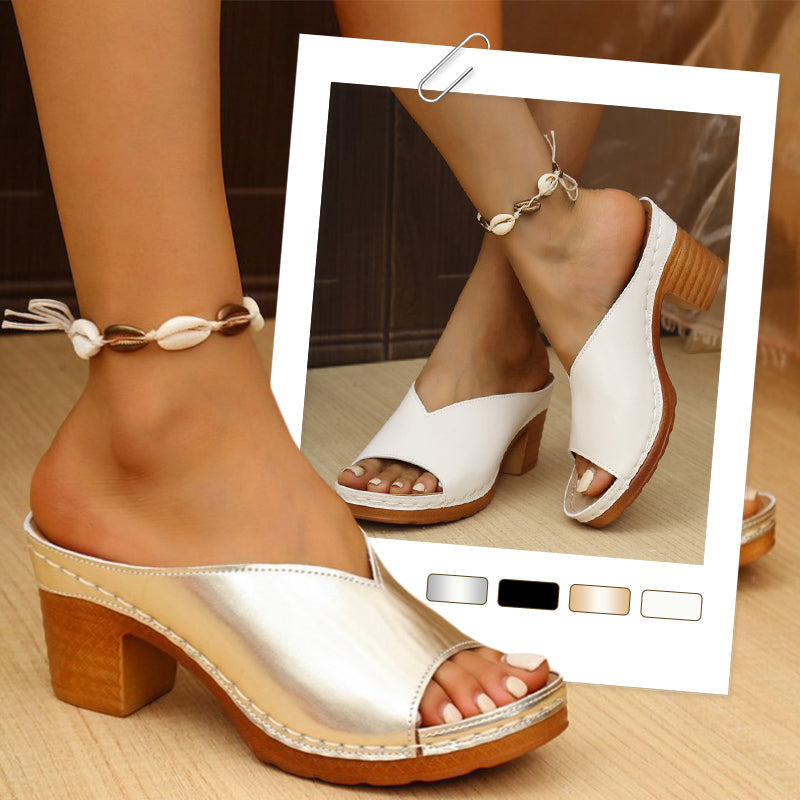 🌸Sommerschlussverkauf 50% Rabatt🌸Orthopädische Sandalen für Frauen mit Blockabsatz