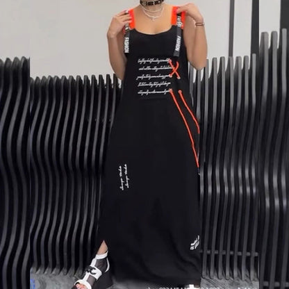 💖49% RABATT💖Lässiges bedrucktes ärmelloses Kleid für Frauen