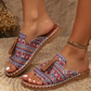 🌸💐2025 Neu Sommer Bohemian Print Damen Sandalen💥💥Befristetes Angebot: 50% Rabatt auf Bestellungen