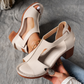 ❤️Offene Sandalen mit klobigem Absatz für Damen