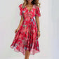 🔥NEU! 2026 Trend-Chiffonkleid mit V-Ausschnitt