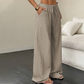 👖 60% RABATT! ✨ Vielseitige Einfarbige Hose mit Weitem Bein – Bequeme Passform, Zeitloser Stil & Lässt sich leicht kombinieren 💞