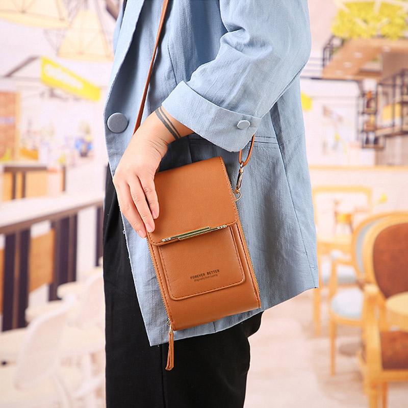 👜 60% RABATT! 📱 Touchscreen-Messengertasche für Damen – Handy-Ladefach, Diebstahlsicher & Wasserdicht ✨