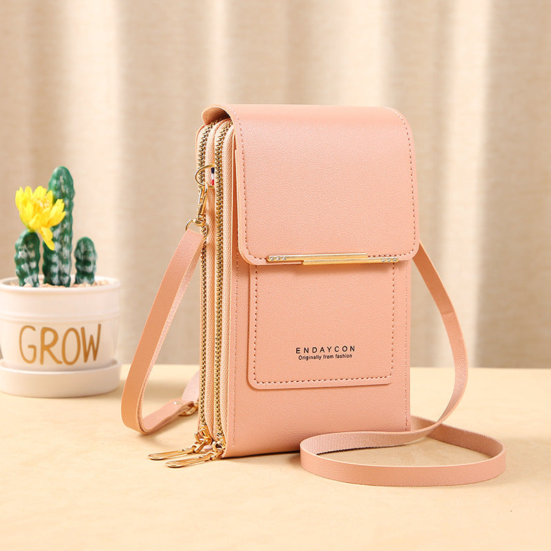 👜 60% RABATT! 📱 Touchscreen-Messengertasche für Damen – Handy-Ladefach, Diebstahlsicher & Wasserdicht ✨