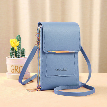 👜 60% RABATT! 📱 Touchscreen-Messengertasche für Damen – Handy-Ladefach, Diebstahlsicher & Wasserdicht ✨