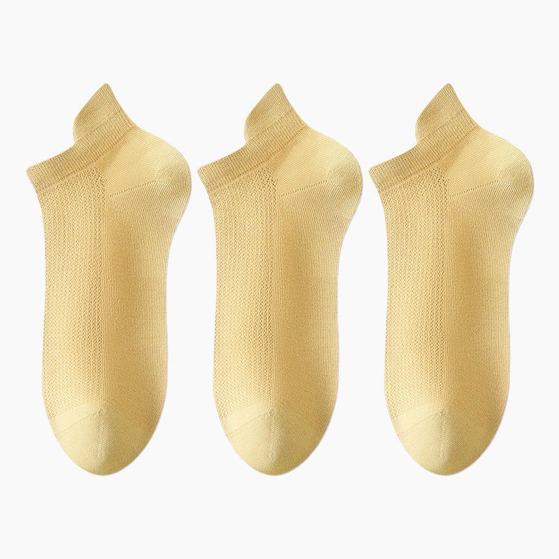 Anti-Geruchs-Socken für Herren, atmungsaktiv, niedrig geschnitten