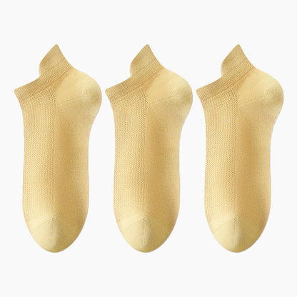 Anti-Geruchs-Socken für Herren, atmungsaktiv, niedrig geschnitten