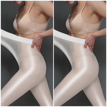 ✨Transparente, glänzende Strumpfhosen für Damen💜 – Sonderangebot 50 % Rabatt🔥