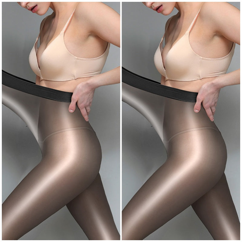 ✨Transparente, glänzende Strumpfhosen für Damen💜 – Sonderangebot 50 % Rabatt🔥