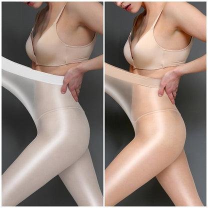 ✨Transparente, glänzende Strumpfhosen für Damen💜 – Sonderangebot 50 % Rabatt🔥