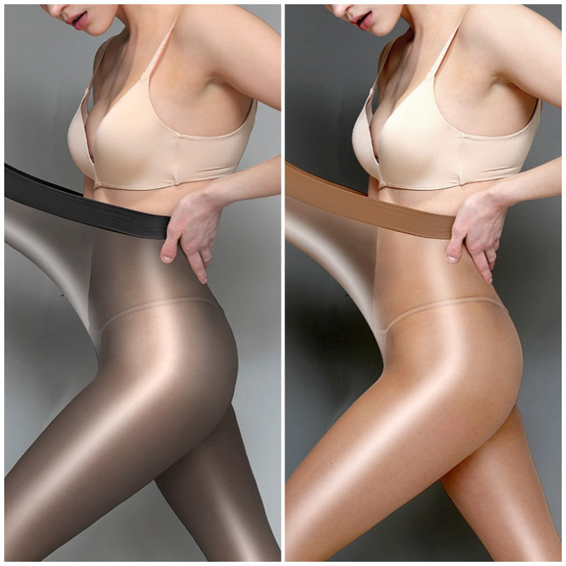 ✨Transparente, glänzende Strumpfhosen für Damen💜 – Sonderangebot 50 % Rabatt🔥