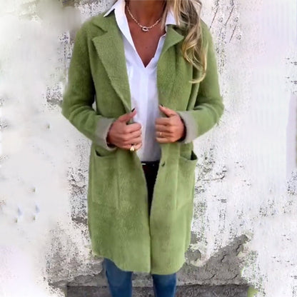 ⏳Zeitlich begrenztes Sonderangebot⏰Eleganter, mittellanger Mantel für Damen🧥