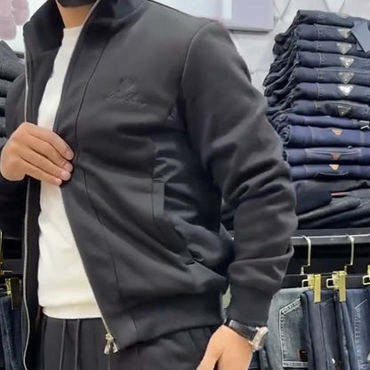 🍁Herren-Zweiteiler mit Freizeitjacke und Hose📦Freie Lieferung📦