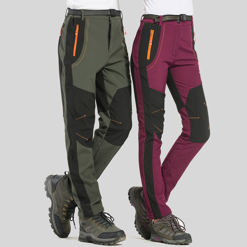 👖Winddichte, wasserdichte, warme Wanderhose mit elastischem Bund