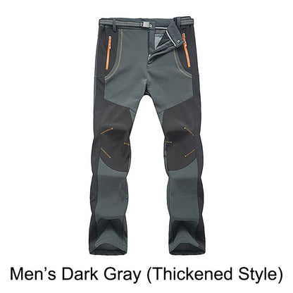 👖Winddichte, wasserdichte, warme Wanderhose mit elastischem Bund