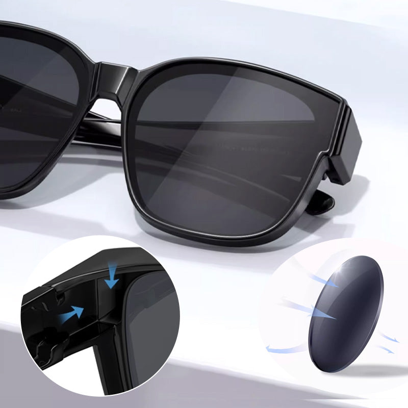 😎Polarisierte UV-Schutz-Sonnenbrille mit doppeltem Verwendungszweck✨