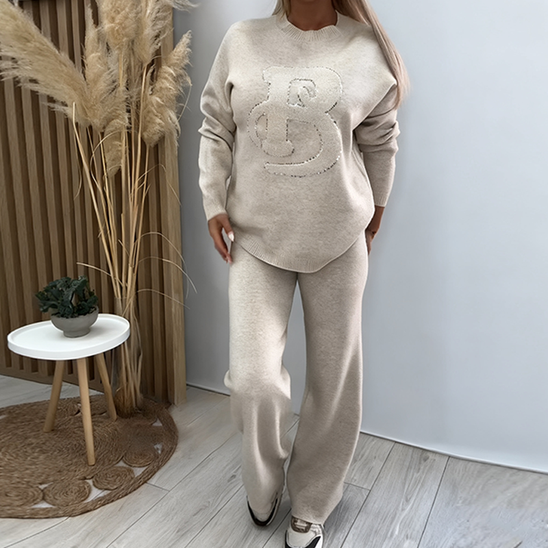 Damen Casual-Mode 2-Teiliges Set