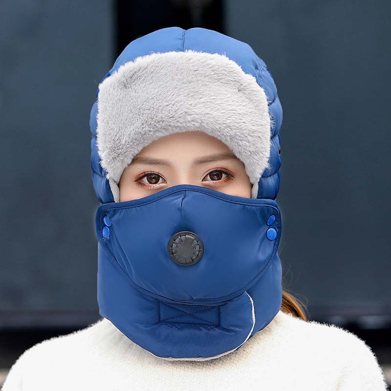 🔈🔈Winterschlussverkauf – 50 % Rabatt❄️Thermomütze mit abnehmbarer Atemmaske