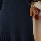 Kurz-A-Linien-Kleid mit funkelndem Revers für Damen🔥Kauf 2 Artikel versandkostenfrei