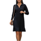 Kurz-A-Linien-Kleid mit funkelndem Revers für Damen🔥Kauf 2 Artikel versandkostenfrei