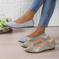 Damen-Ballerinas mit Glitzer und spitzer Zehenpartie